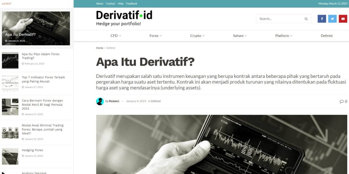 apa itu derivatif