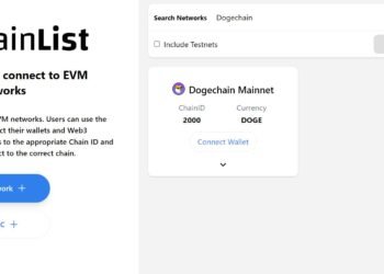 tambahkan dogechain ke metamask melalui chainlist
