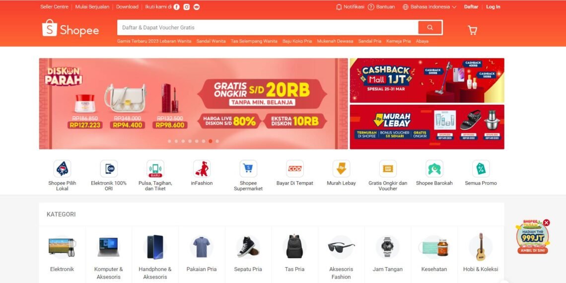 cara mendapatkan uang dari shopee
