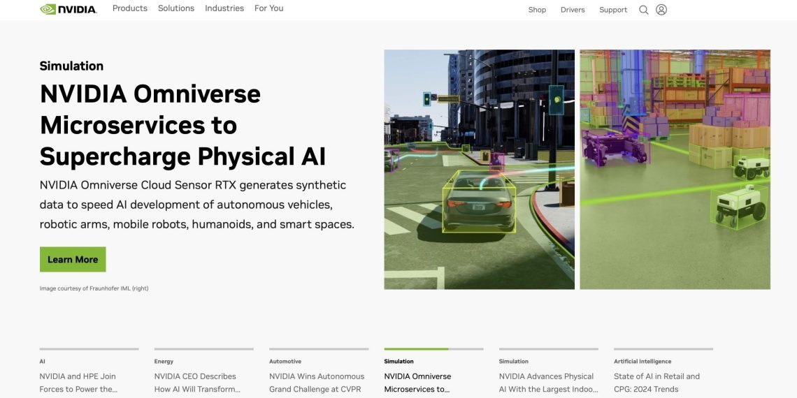 kinerja investasi di saham Nvidia sangat bagus