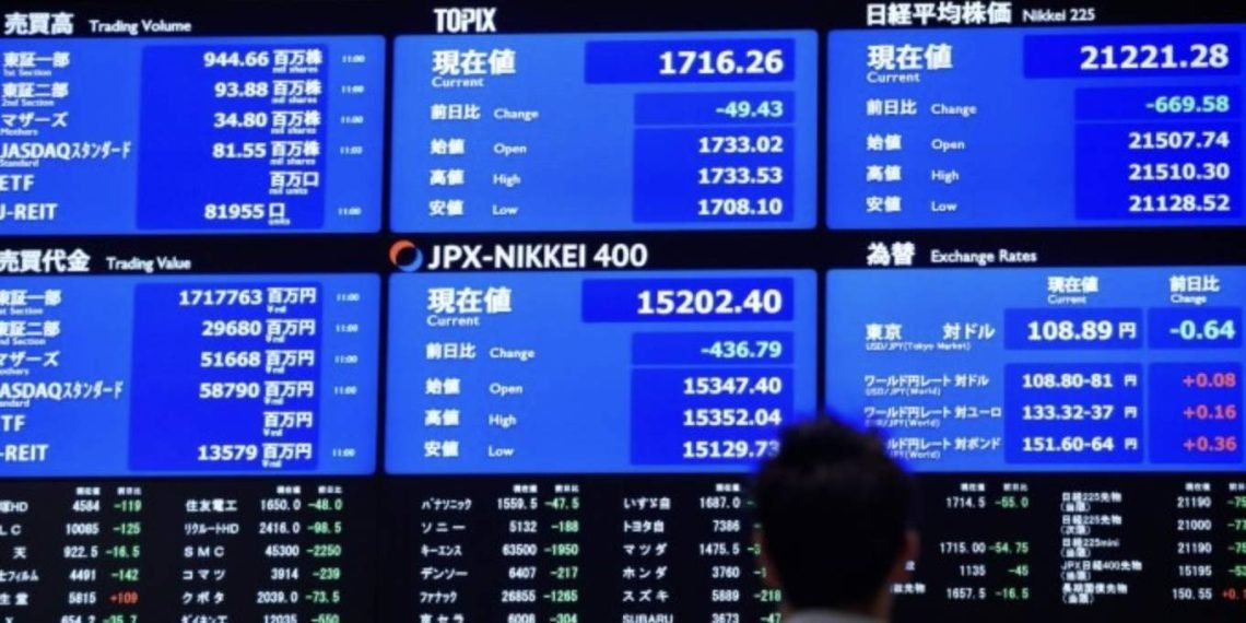 Yen Menguat, Pasar Saham Jepang Merosot dan Saham AS Ikut Anjlok