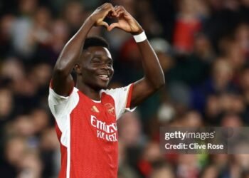 gaji bukayo saka di arsenal