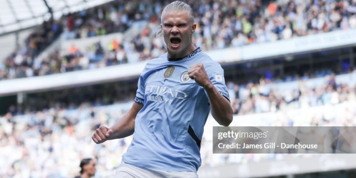 gaji erling haaland di manchester city per tahun, bulan, minggu, dan hari