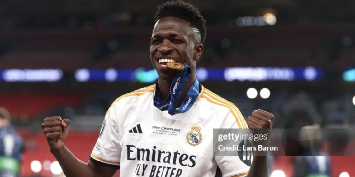 gaji vinicius junior di real madrid per bulan, minggu, dan hari