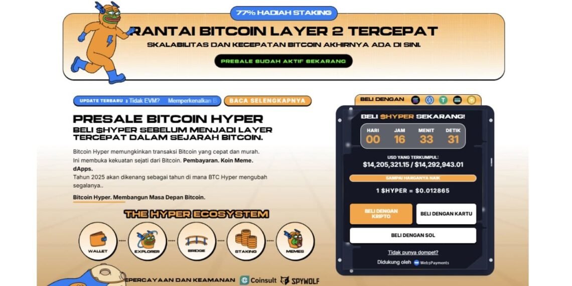 BTC Diprediksi Tembus $190K, Presale Bitcoin Hyper Dibanjiri Investor